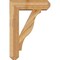Ekena Millwork Funston Craftsman Rough Sawn Bracket w/ Offset Brace, Western Red Cedar, 8"W x 26"D x 38"H BKT0806X26X38FST04RWR - alternate 3
